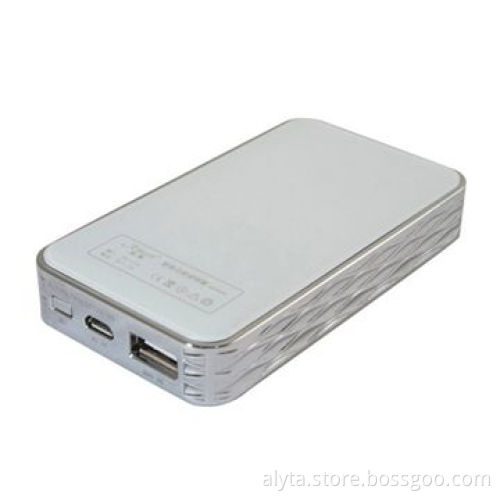 High-grade ABS + Metal Plating Chromium with Middle Frame Mobile Power, Design Style of Apple